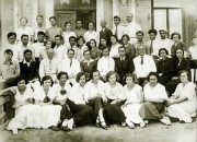 University students and faculty in the 1930-s