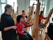 Преподаватели ВГСПУ провели весеннюю профориентационную смену для юных художников