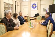 В ВГСПУ прошла встреча ректора Александра Короткова с профессором КФУ Ко Ен Чоль