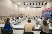 Представители ВГСПУ – участники встречи с губернатором Волгоградской области Андреем Бочаровым