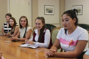 Ректор ВГСПУ и студенты обсудили перспективы участия молодежи в жизни вуза