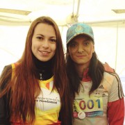 Волонтеры ВГСПУ - участники благотворительного забега Исинбаевой