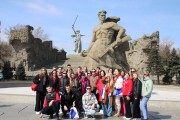 Весенний этап проекта «Университетские смены»: экскурсия на главную высоту России – Мамаев Курган