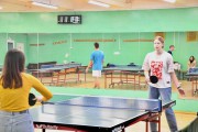 В ВГСПУ прошли соревнования по настольному теннису в рамках спартакиады общежитий ВГСПУ «Мы дружим общежитиями»