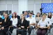 Министр просвещения России Сергей Кравцов поблагодарил первокурсников, выбравших педагогическую профессию