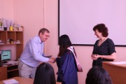 Иностранные студенты-магистранты получили дипломы