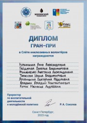 Студенты ВГСПУ приняли участие в IV Всероссийском слете инклюзивных волонтеров