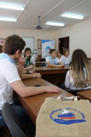 Участники слета педагогических отрядов ЮФО  сыграли в деловую игру «На службе детству»