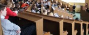 Студенты ВГСПУ приняли участие в обсуждении темы "Нюрнбергский процесс: историко-правовые аспекты"