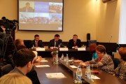Губернатор С.А.Боженов посетил открытую лекцию историков в ВГСПУ