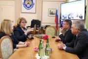 Руководитель Россотрудничества Элеонора Митрофанова в рамках официального визита в Волгоградскую область посетила ВГСПУ