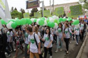 Студенты Волгограда встретили первомай на демонстрации