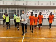 Товарищеский матч по мини-футболу между иностранными студентами состоялся в ВГСПУ