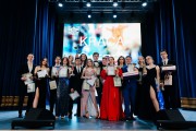 Победители конкурса «Краса и Витязь ВГСПУ» - студенты института иностранных языков