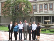 С проректором и руководством Тянцзинского университета