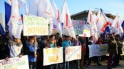 Студенты ВГСПУ отпраздновали годовщину воссоединения Крыма с Россией!