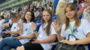 Гости из Луганской области побывали на домашнем матче СК "Ротор"