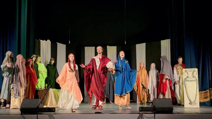 В ВГСПУ состоялся спектакль «Пасхальные хроники. Пилат»