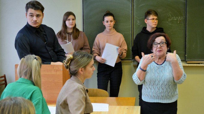 В ВГСПУ продолжается Неделя института русского  языка и словесности 