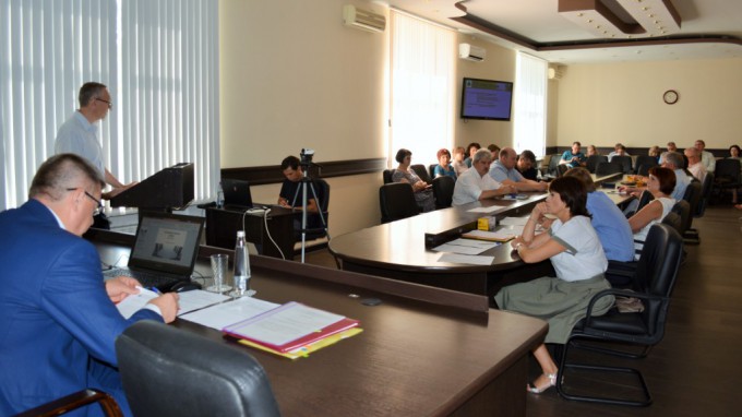В ВГСПУ состоялось очередное заседание ученого совета 