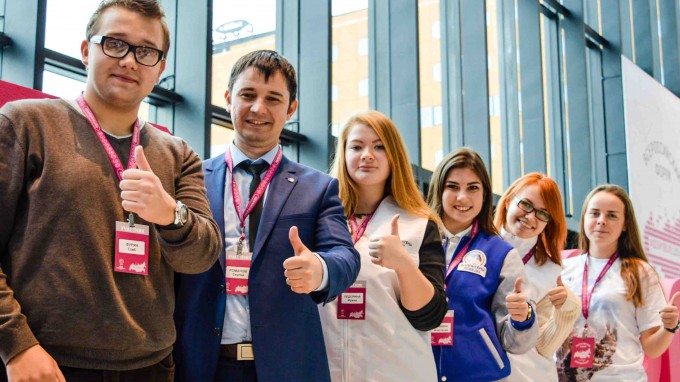 Студенты ВГСПУ стали участниками форума добровольцев в городе на Неве