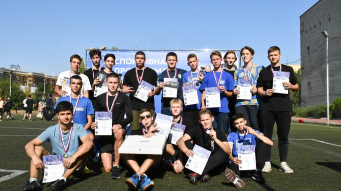 В ВГСПУ состоялся «Кубок первокурсников ВГСПУ» по  мужскому футболу