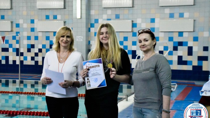 Студентка ВГСПУ – призер Первенства Волгограда по плаванию
