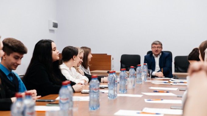 В ВГСПУ состоялась встреча ректора со студенческим активом