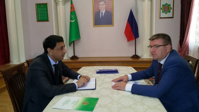 ВГСПУ налаживает партнерские связи с новым консулом Туркменистана 