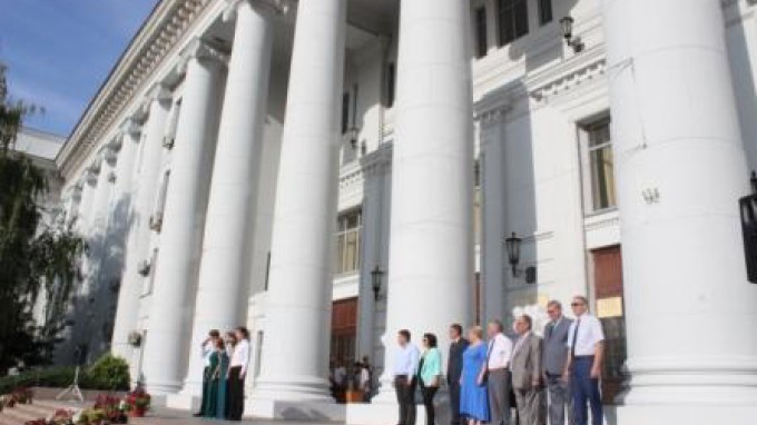 В Волгоградском государственном социально-педагогическом университете состоялась торжественная линейка для первокурсников