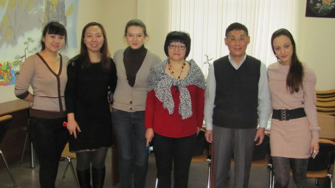 Гости из Калмыкии в Институте Конфуция ВГСПУ