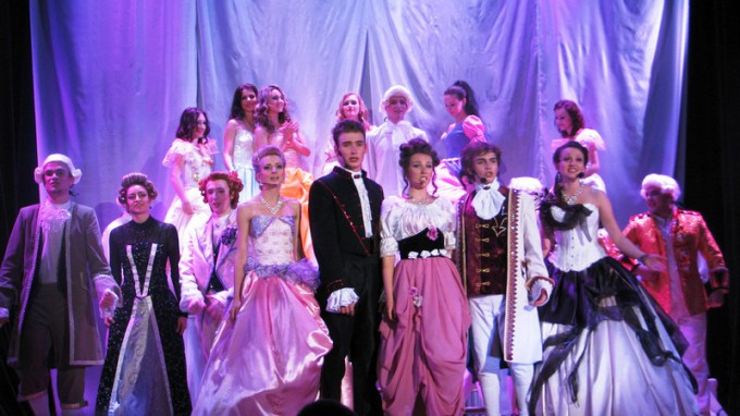 "Моцарт" на сцене ВГСПУ