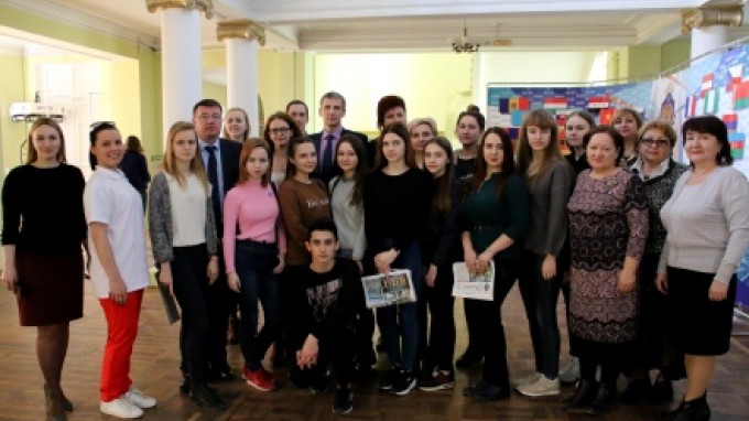 В ВГСПУ  побывали  учащиеся  педагогического класса из Иловлинского района