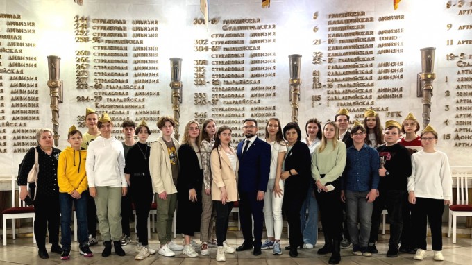 Студенты института технологии, экономики и сервиса ВГСПУ провели квест в музее-панораме «Сталинградская битва»