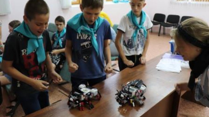 Мастер-класс по робототехнике от педагогов ВГСПУ