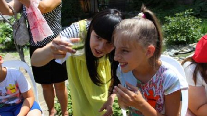 В ботаническом саду ВГСПУ особенные дети изучают мир
