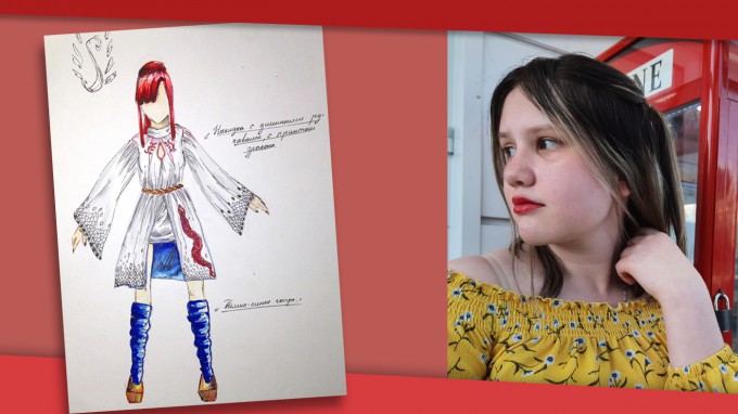 Студентка Института художественного образования ВГСПУ  - победитель Всероссийского конкурса MTS-Fashion