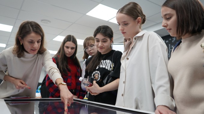 В ВГСПУ побывали школьники в рамках реализации  Всероссийского проекта «В гостях у ученого»
