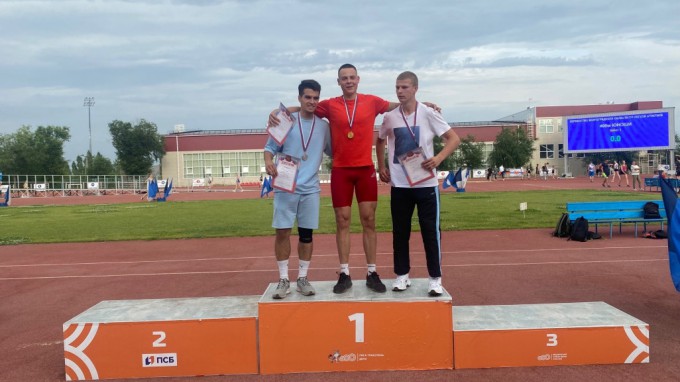 Спортсмен ВГСПУ - призер первенства Волгоградской области по легкой атлетике
