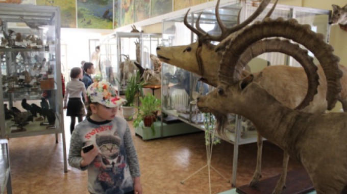 В зоологическом музее и ботаническом саду ВГСПУ проходят экскурсии для школьников