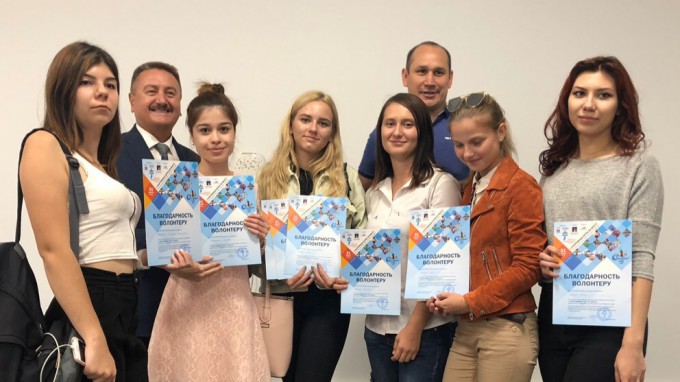Студентов ВГСПУ наградили за помощь в организации городских соревнований