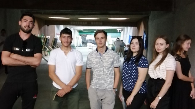 Студенты ВГСПУ приняли участие в Первенстве Волгограда по пулевой стрельбе