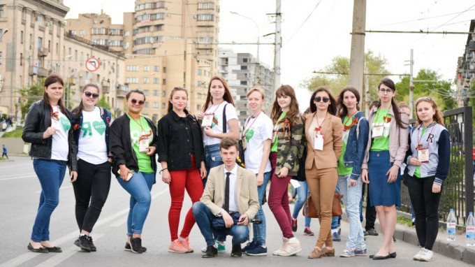 Студенты ВГСПУ приняли участие в мероприятиях, посвященных Дню Победы